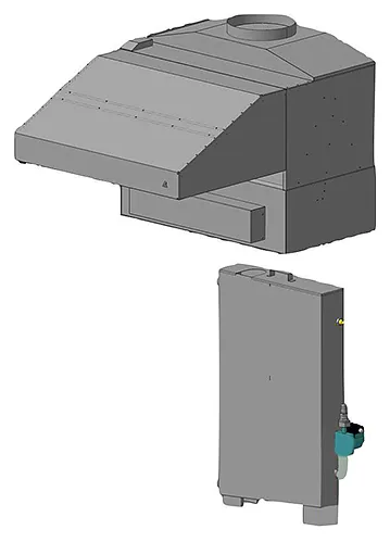 Искрогаситель-зонт для печей ITERMA GF-25/45 фото