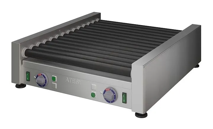 Гриль роликовый ATESY Комбат ГР-14Р-450-02-А фото