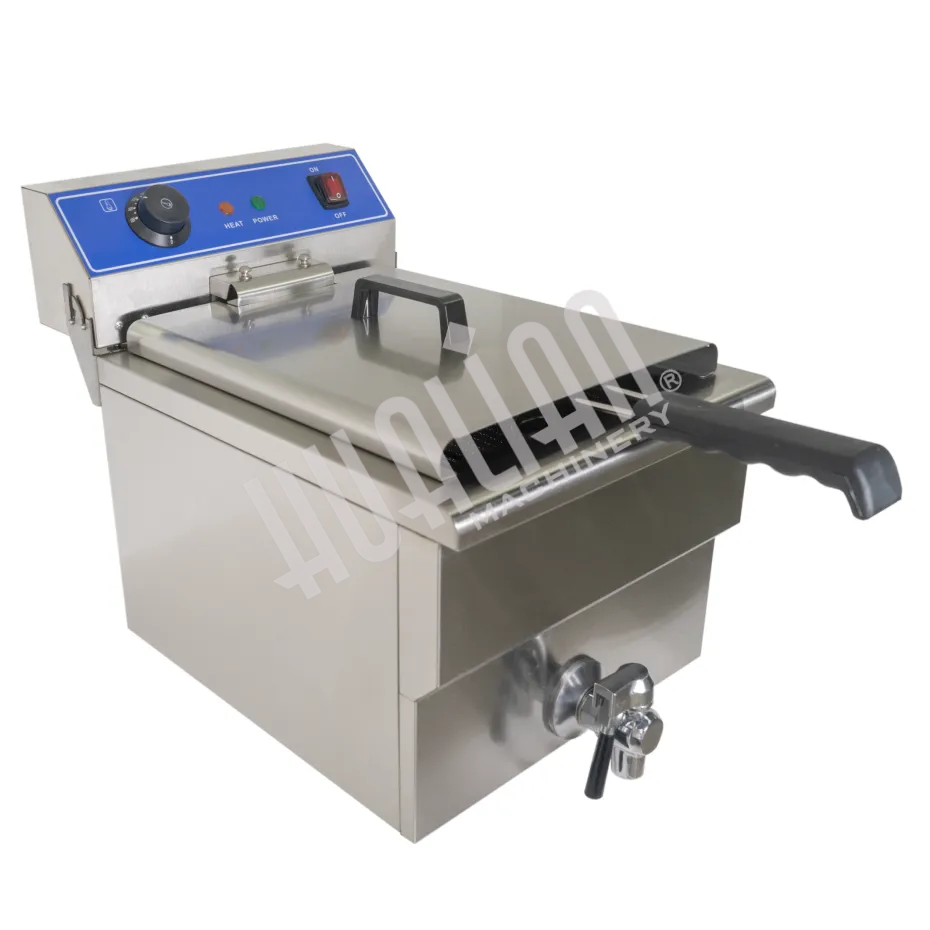 Фритюрница HEF-10L Hualian Machinery фото