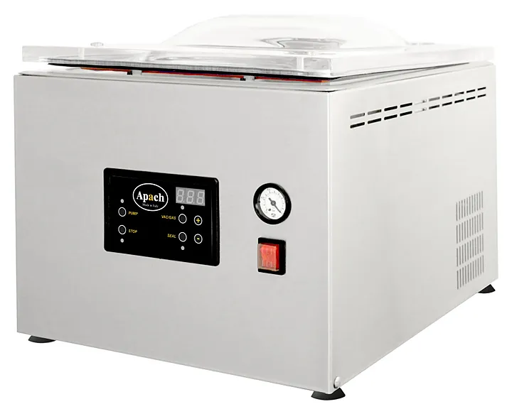 Упаковщик вакуумный Apach AVM308L с опцией газонаполнения Упаковщик вакуумный Apach AVM308L с опцией газонаполнения