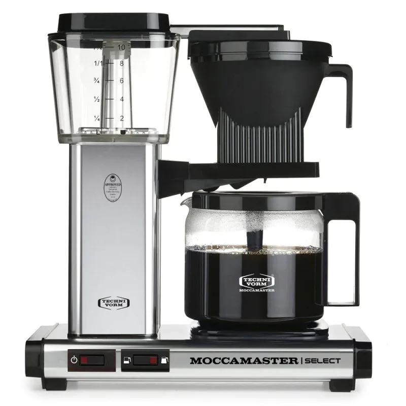 Кофеварка Moccamaster KBG Select серебро