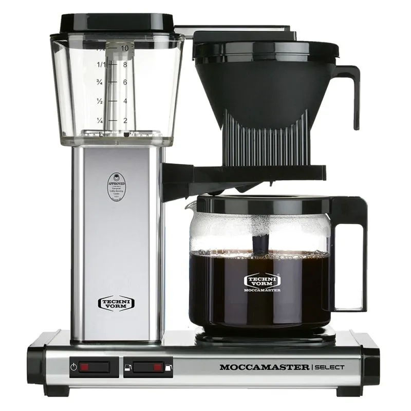 Кофеварка Moccamaster KBG Select глянцевое серебро Кофеварка Moccamaster KBG Select глянцевое серебро