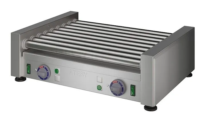 Гриль роликовый ATESY Комбат ГР-9Р-450-02 фото