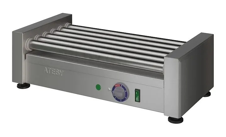 Гриль роликовый ATESY Комбат ГР-6Р-450-02 фото