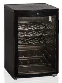 Монотемпературный винный шкаф Tefcold SC85 Black w/Fan фото