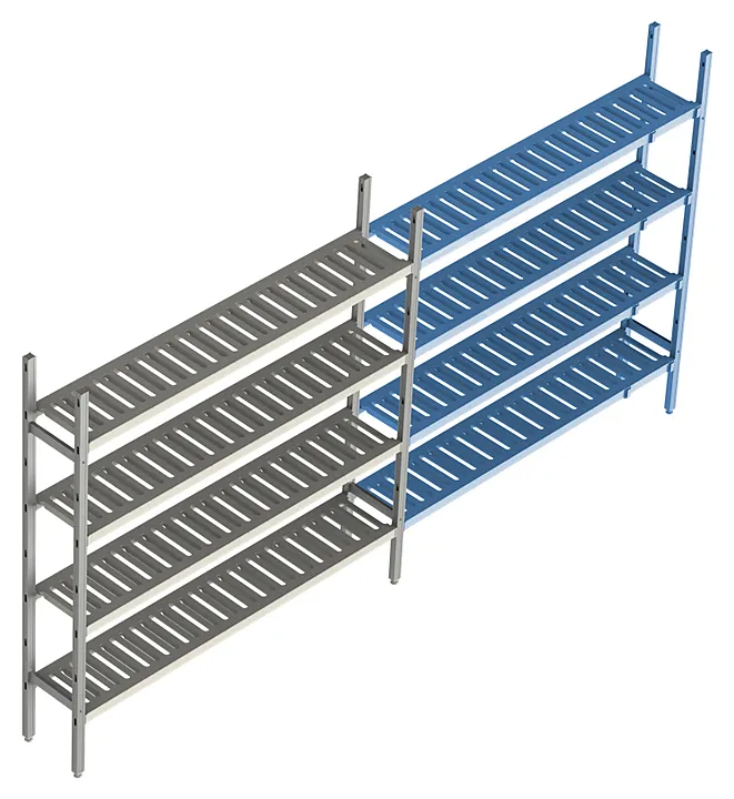 Стеллаж модульный линейный дополнительный POLAIR LOAD.ME POLY 16AL.4PP30.06Е фото