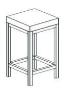 Колода разрубочная APACH CHEF LINE LCB55 Колода разрубочная APACH CHEF LINE LCB55