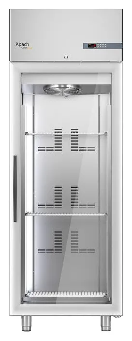 Шкаф морозильный Apach Chef Line LCFM70MGL со стеклянной дверью фото