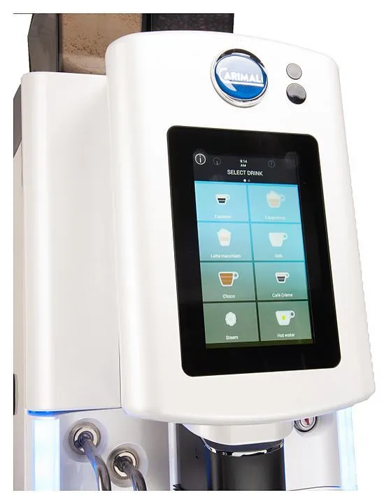Кофемашина Carimali Optima Soft Plus OSPL-01-01-00 (1 бункер для зерна + капучинатор) фото