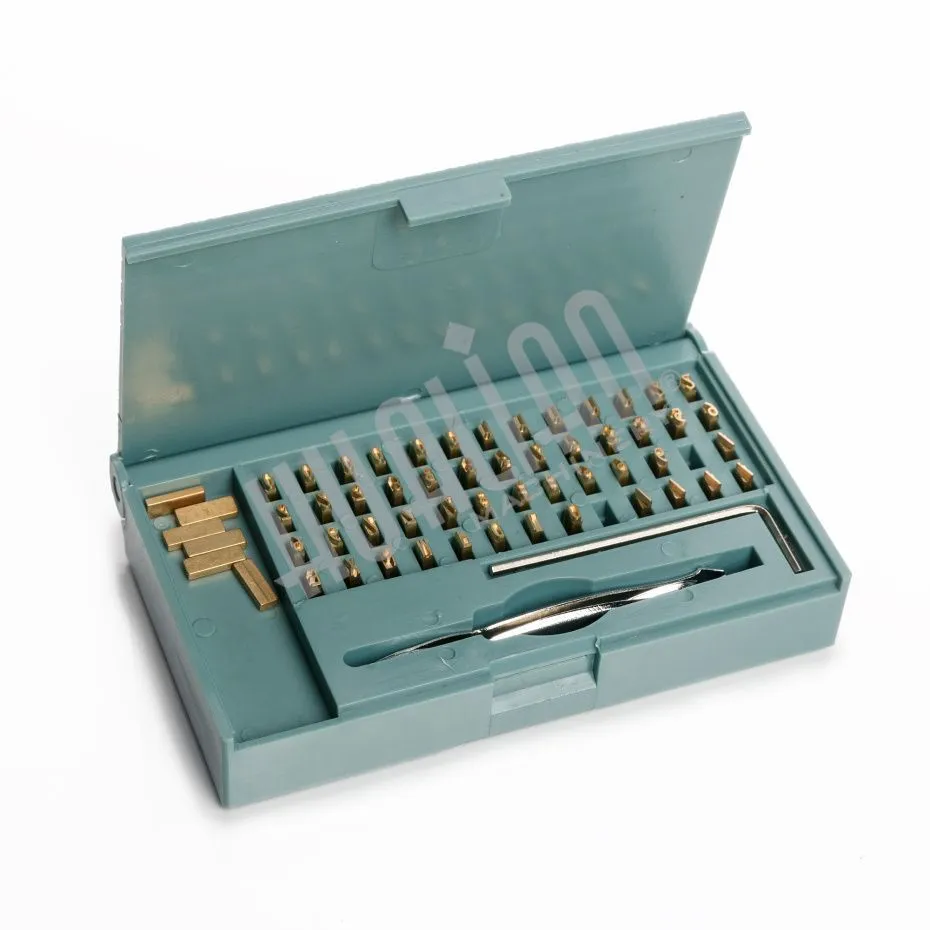 Комплект литер для HP-280 (2*4*15 мм) Hualian Machinery Комплект литер для HP-280 (2*4*15 мм) Hualian Machinery