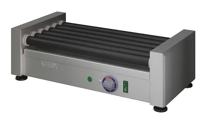 Гриль роликовый ATESY Комбат ГР-6Р-450-02-А фото