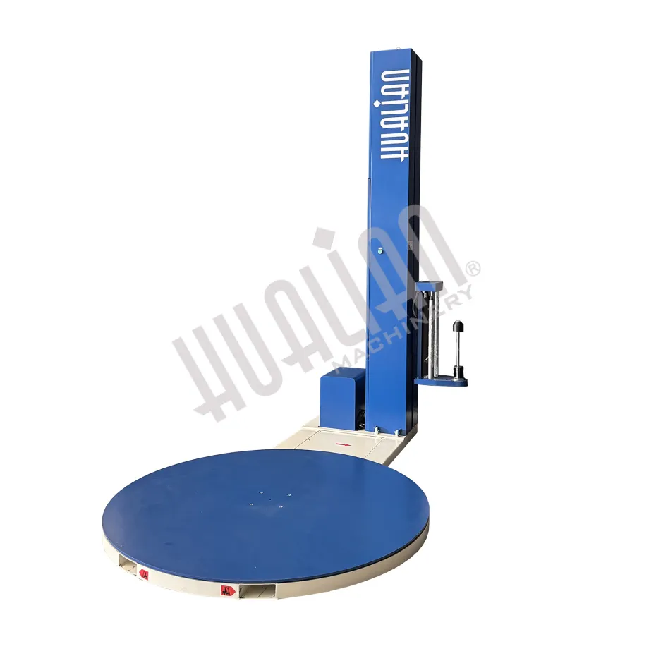 Паллетоупаковщик HL-1650Е Pro с механическим натяжением Hualian Machinery фото