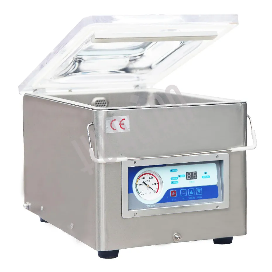 Настольный упаковщик вакуумный Hualian Machinery DZ-260 (нерж.)