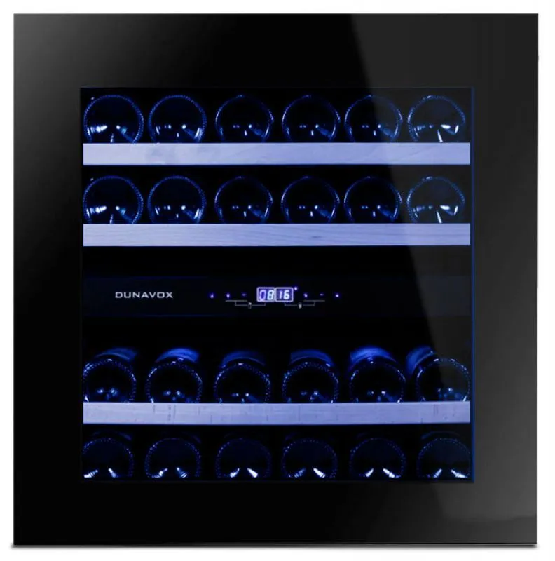 Двухзонный винный шкаф Dunavox DAVG-25.63DB.TO