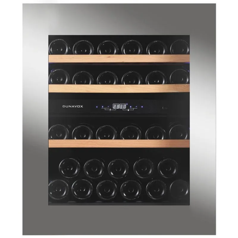 Двухзонный винный шкаф Dunavox DAVG-32.80DSS.TO