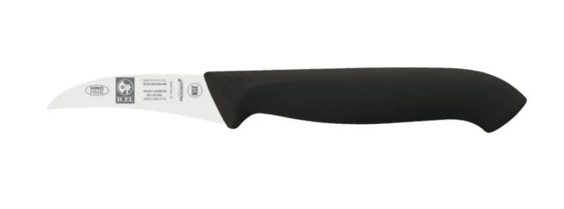 Нож для чистки овощей 6см, изогнутый, черный HORECA PRIME 28100.HR01000.060 фото