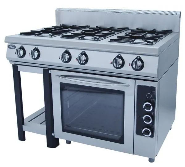 Плита газовая GRILL MASTER Ф6ПДГ/800 (э) с электрической духовкой Плита газовая GRILL MASTER Ф6ПДГ/800 (э) с электрической духовкой