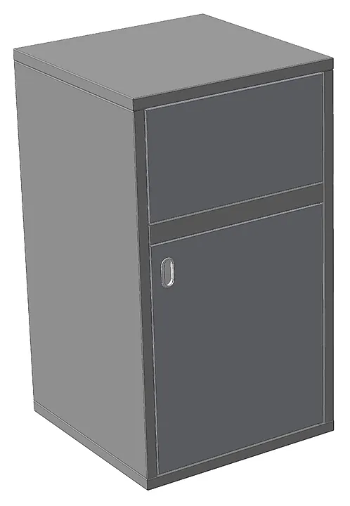 Урна для фудкорта ITERMA Ш-УП-610/610/1065 МБ фото