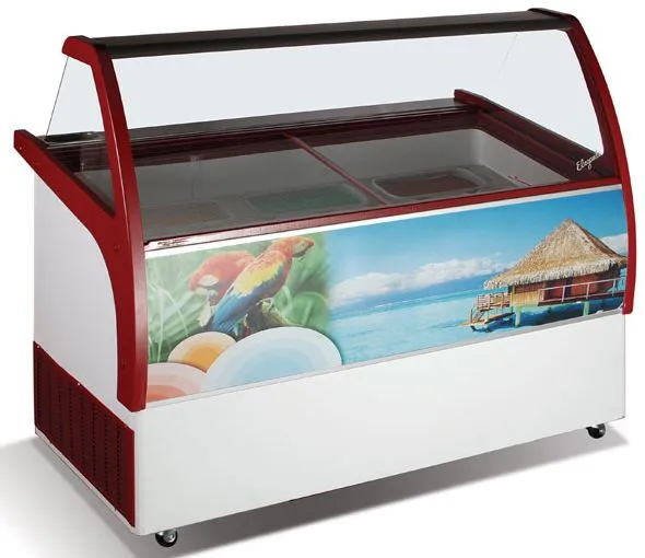 Витрина для мороженого Crystal Venus 46 Elegante Витрина для мороженого Crystal Venus 46 Elegante