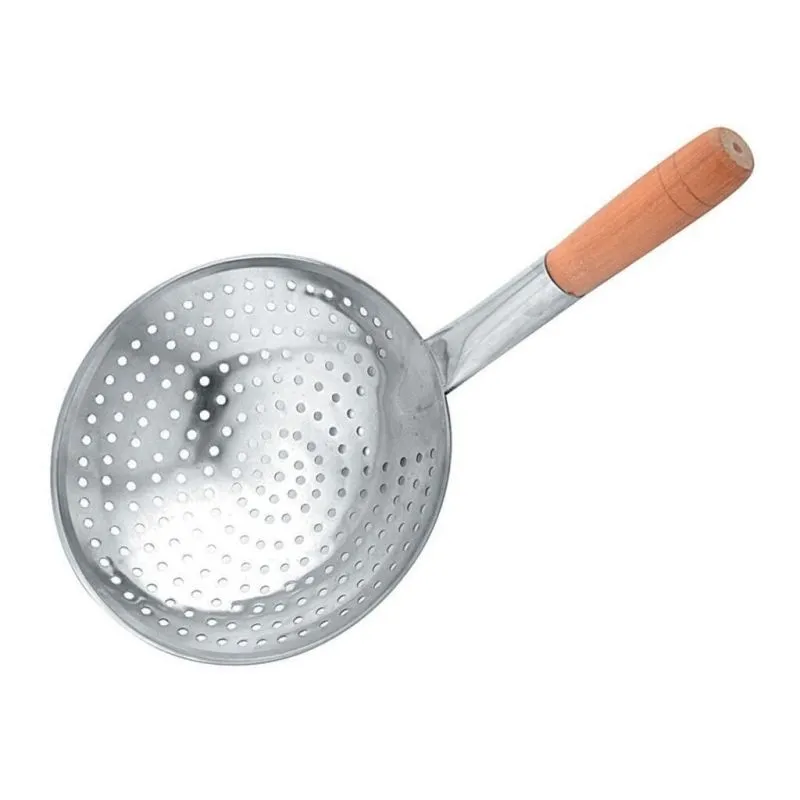 Шумовка d 28 см нерж. с деревянной ручкой P.L. Proff Cuisine фото