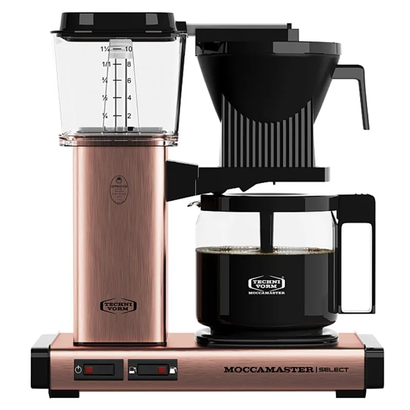 Кофеварка Moccamaster KBG Select медный фото