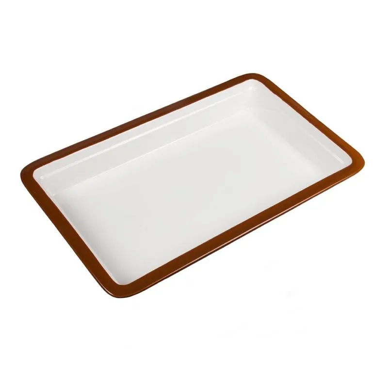Гастроемкость GN 1/1 H=65 мм. коричневая фарфор, P.L. Proff Cuisine NEW