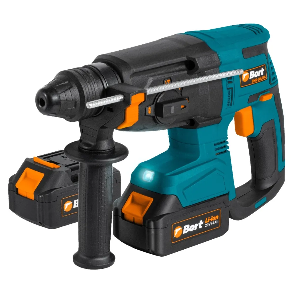 Перфоратор аккумуляторный Bort BHD-20Li-BL (2x4,0А.ч) Перфоратор аккумуляторный Bort BHD-20Li-BL (2x4,0А.ч)