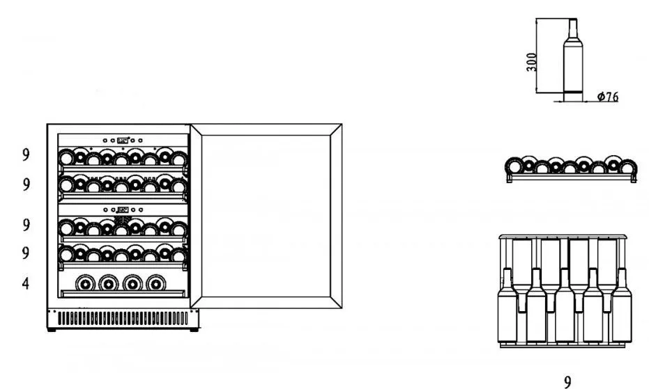 Винный шкаф Caso WineChef Pro 40 фото