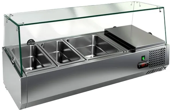 Холодильная витрина для ингредиентов HICOLD VRTG 1835 к PZ3 фото