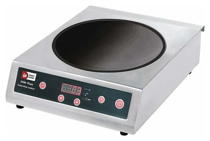 Плита индукционная P.L. Proff Cuisine BT-350A-W с WOK-конфоркой фото