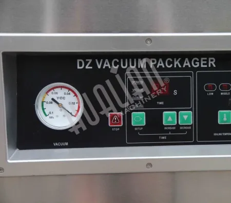 Напольный вакуумный упаковщик DZQ-400/2F (нерж.) Hualian Machinery фото