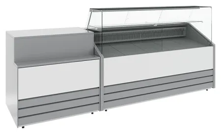 Витрина морозильная Carboma Colore GC75 SL 1,8-1 9006-9003 (статика) фото