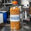 Напольный автоматический этикетировщик для круглой тары с датером HLMT-200D Hualian Machinery фото