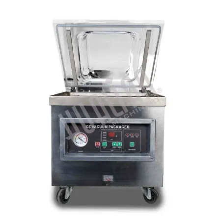 Настольный упаковщик вакуумный Hualian Machinery DZ-400/2T (нерж.)