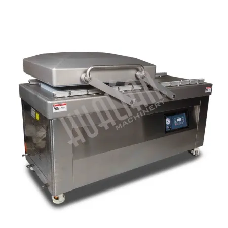 Напольный упаковщик вакуумный Hualian Machinery HVC-720S/2A (нерж.)
