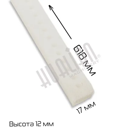 Резина силиконовая под сварочную планку DZ-600/2SB Hualian Machinery фото