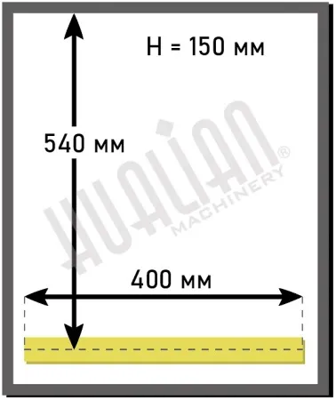 Напольный упаковщик вакуумный Hualian Machinery DZ-400/DC (нерж.)