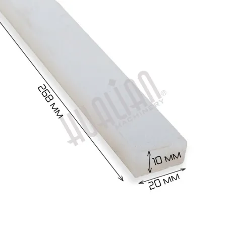 Резина силиконовая под сварочную планку DZ-260 NEW (20*10 мм) Hualian Machinery фото