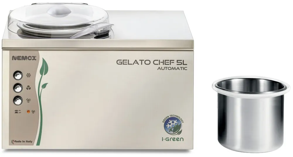 Фризер для мороженого Nemox Gelato Chef 5L Automatic i-Green фото