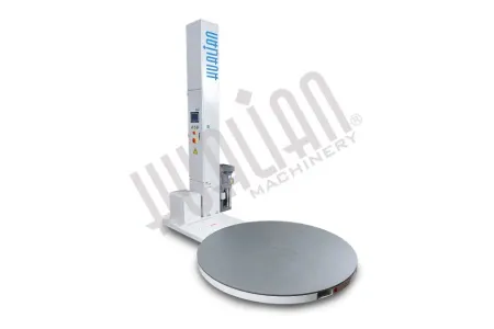 Паллетоупаковщик HL-1500 Economical с моторизированной кареткой с престрейчем Hualian Machinery фото