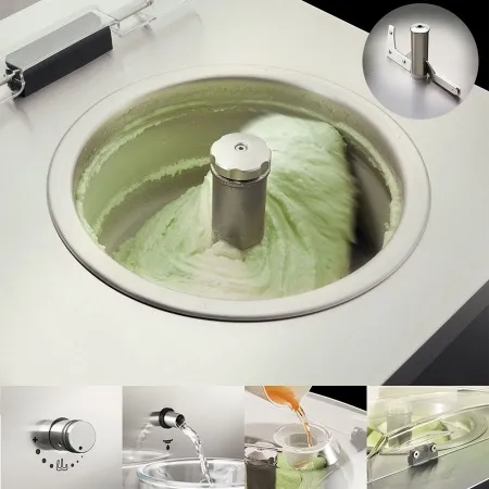 Фризер для мороженого Nemox Gelato 6K T - Mobile i-Green Black фото